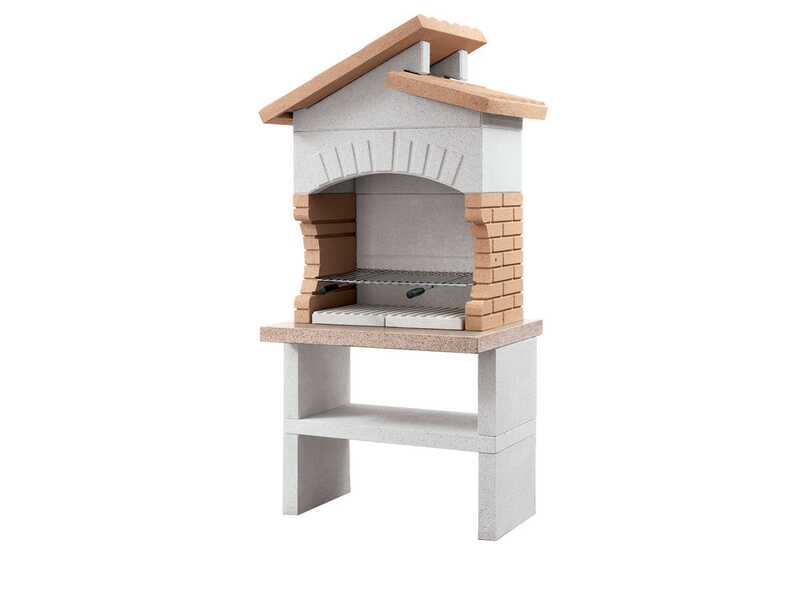Palazzetti Cordoba - Barbacoa Module Grill de obra para le&ntilde;a y carb&oacute;n
