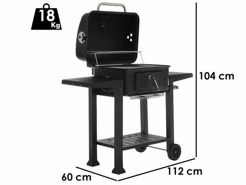 RoyalFood CB 2450 - Barbacoa de carb&oacute;n