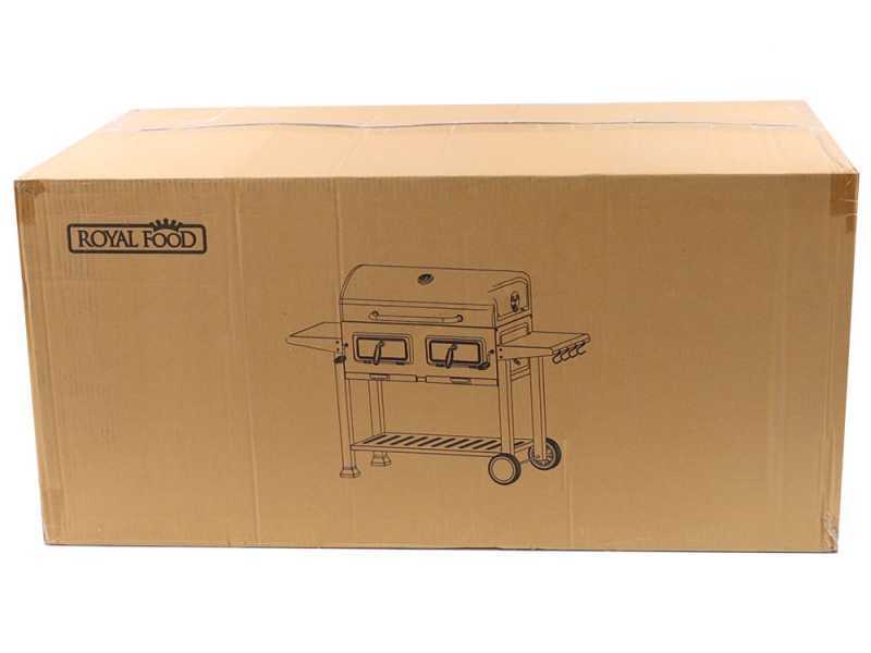 RoyalFood CB 3500 XL - Barbacoa de carb&oacute;n MAXI formato