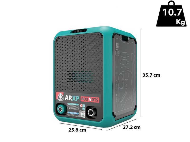 Annovi &amp; Reverberi ARXP BOX5 160DTS - Hidrolimpiadora de agua fr&iacute;a semiprofesional - 160 bar - 850 l/h