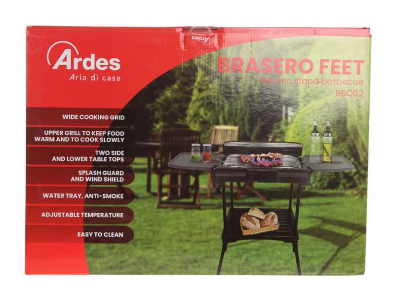 Ardes Brasero Feet - Parrilla el&eacute;ctrica