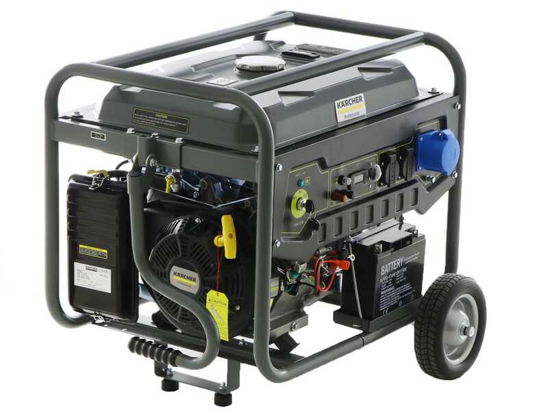 Karcher Pro PGG 6/1 - Generador de corriente a gasolina 5.5 kW - Continua 5 kW monof&aacute;sica