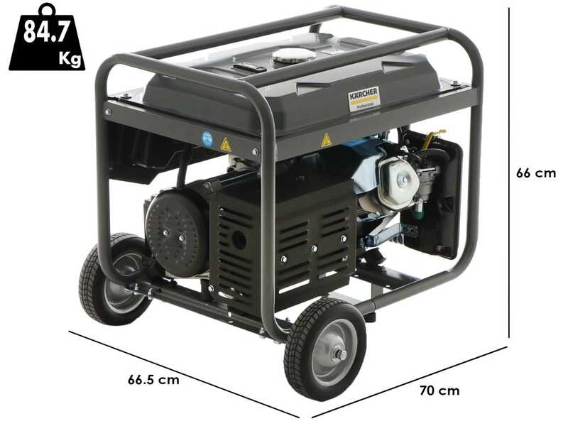Karcher Pro PGG 6/1 - Generador de corriente a gasolina 5.5 kW - Continua 5 kW monof&aacute;sica