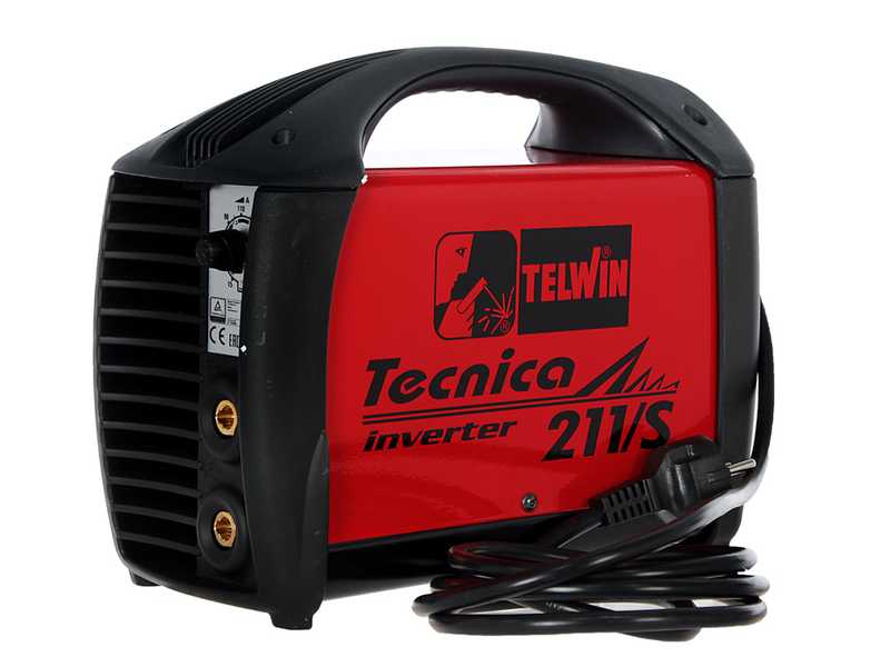 Telwin 211/S - Soldadora inverter de electrodo y TIG de corriente continua - 230V 180 A