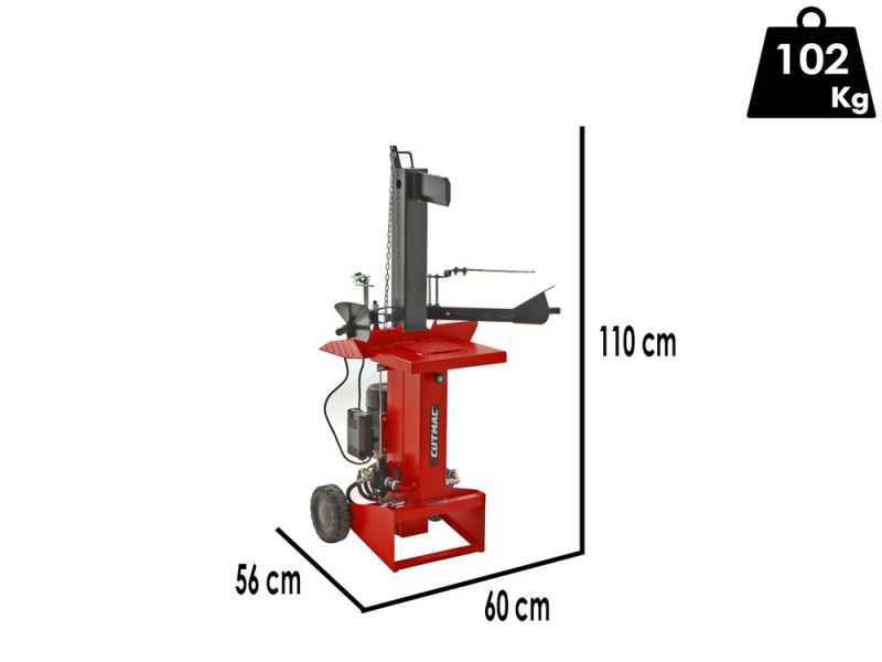Docma SF75 Rapid 220 XX - Rajadora de le&ntilde;a el&eacute;ctrica - Vertical