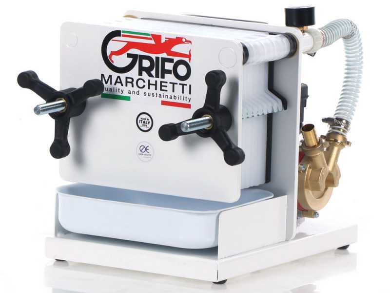 Grifo Hobby 10 - Filtro para vino de placas y cartones - Bomba enol&oacute;gica para filtrar vino