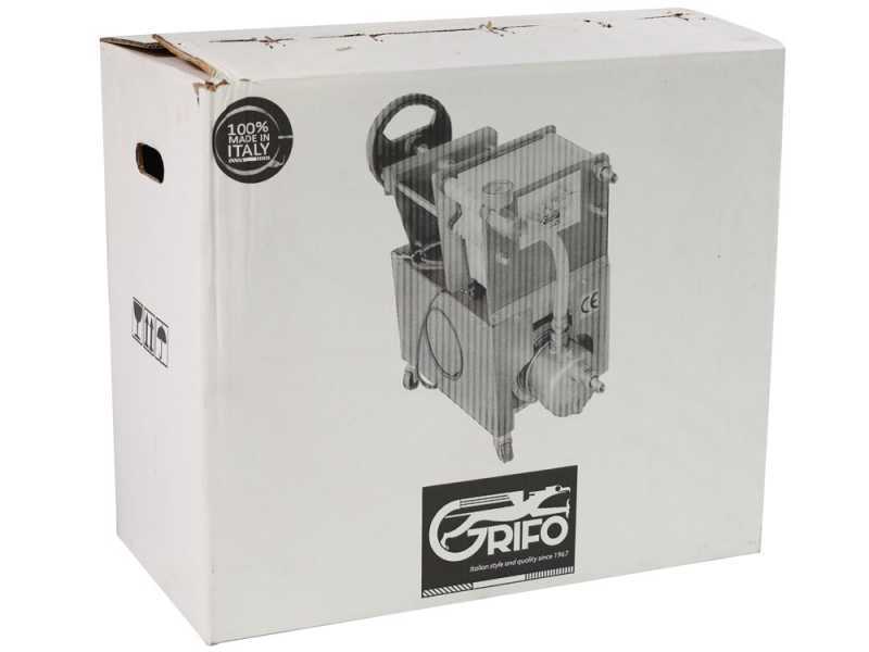 Grifo Professional Inox 20 - Filtro para vino de cartones con carro - Bomba de acero inoxidable