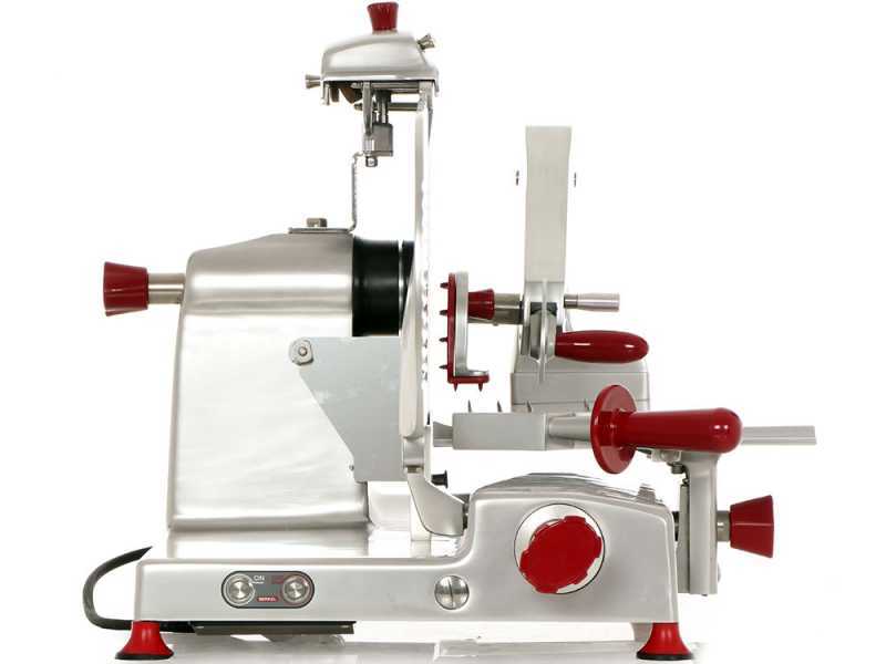 Berkel Essentia Salumeria BES370 - Cortadora de fiambre con cuchilla de acero cromado de 370 mm