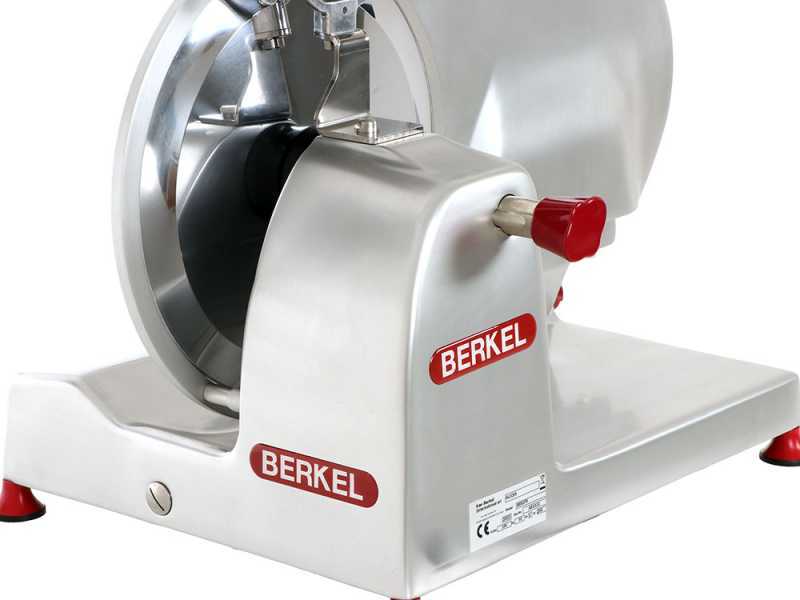 Berkel Essentia Salumeria BES370 - Cortadora de fiambre con cuchilla de acero cromado de 370 mm