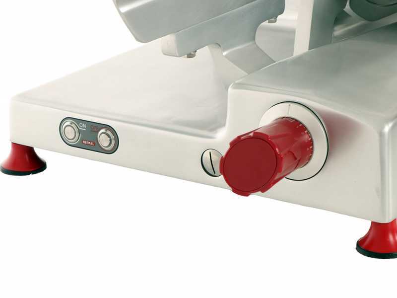 Berkel Essentia Salumeria BES370 - Cortadora de fiambre con cuchilla de acero cromado de 370 mm