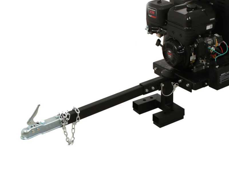 BullMach ZEUS 180 BSE - Biotrituradora de gasolina de arrastre - Briggs &amp; Stratton 420 cc con arranque el&eacute;ctrico