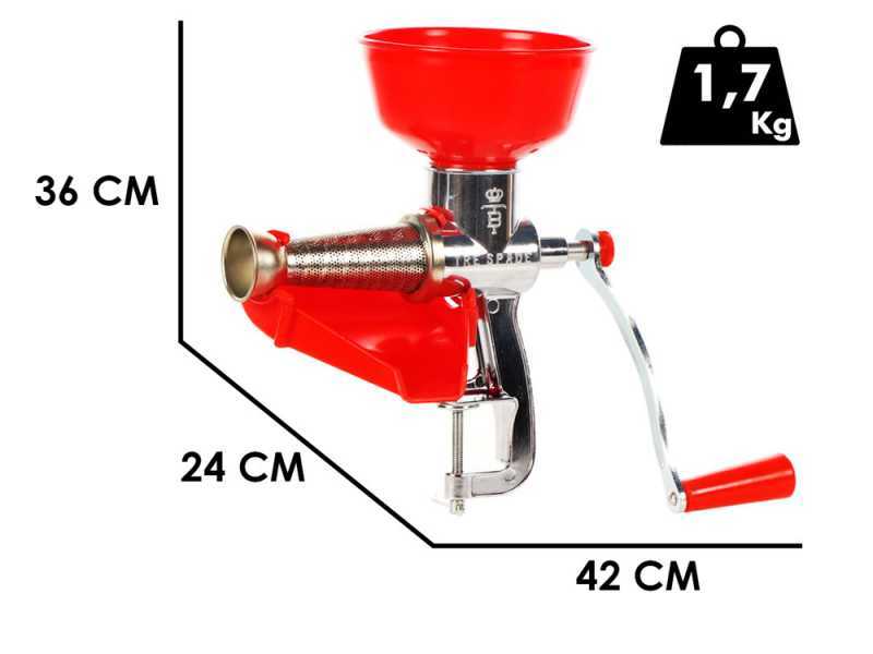 Tre Spade BT - Trituradora de tomate manual - N.2