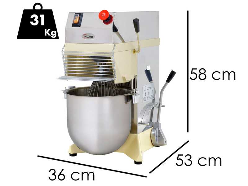 Santos SPL27 - Planetaria profesional - Amasadora Profesional Monof&aacute;sica