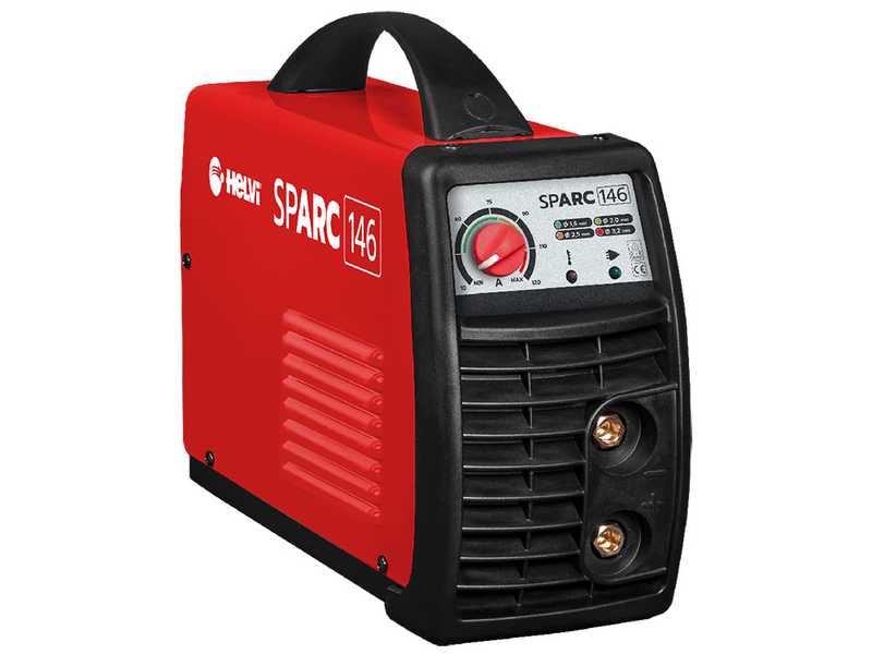 Helvi sparc 146 - Soldadora inverter de electrodo MMA - 120 A - SOLO M&Aacute;QUINA