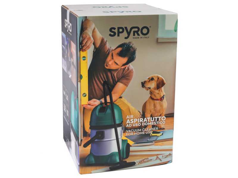 Spyro Wet &amp; Dry 20 INOX- Aspirador de polvo y l&iacute;quidos - Capacidad 20 l - 1200W