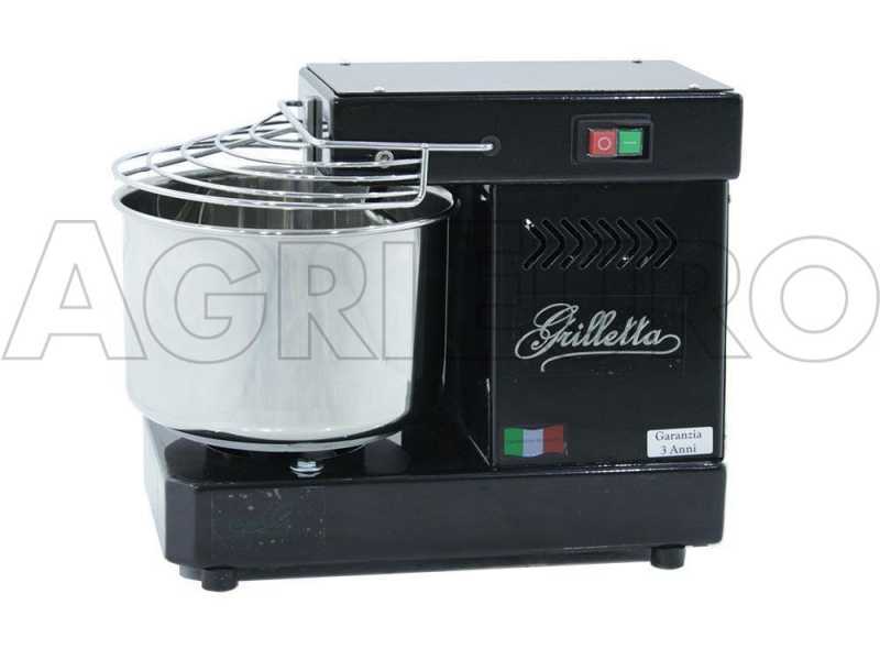 Famag Grilletta IM 5/230 1 Velocidad negro - Amasadora de espiral 5 kg 