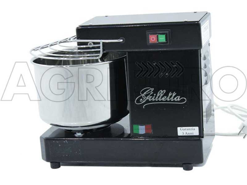 Famag Grilletta IM 5/230 1 Velocidad negro - Amasadora de espiral 5 kg 