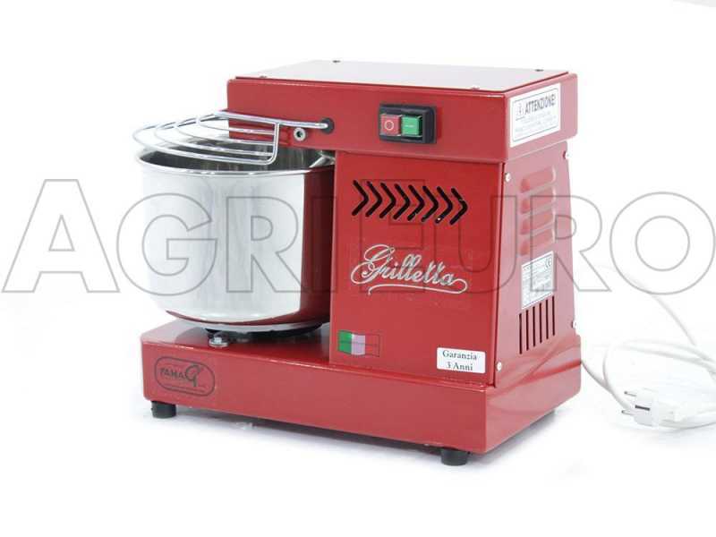 Famag Grilletta IM 5/230 1 Velocidad roja - Amasadora de espiral 5 kg 