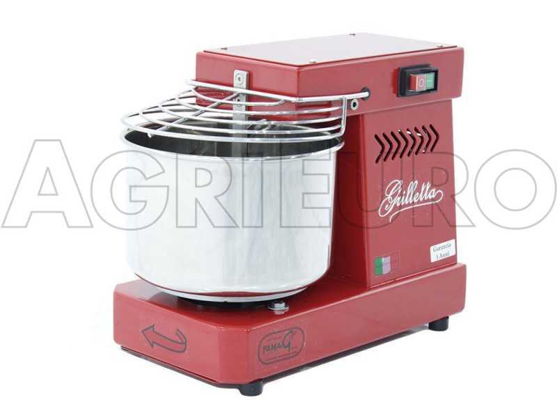 Famag Grilletta IM 5/230 1 Velocidad roja - Amasadora de espiral 5 kg 