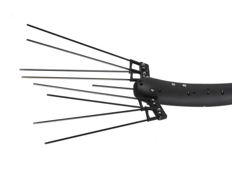 Brumi Etna 12V - Vareador de aceitunas el&eacute;ctrico de bater&iacute;a - P&eacute;rtiga de Aluminio 235/320 cm