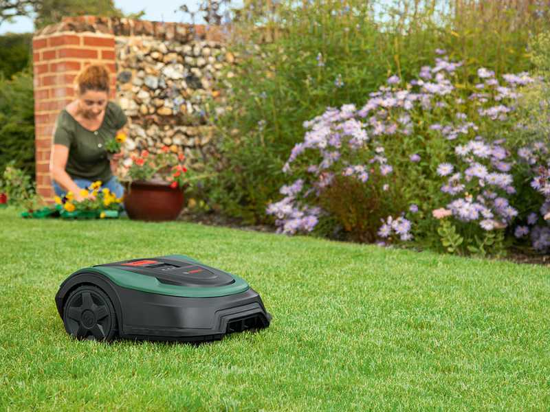 Bosch Indego XS 300 - Robot cortac&eacute;sped - con bater&iacute;a de litio 18 V