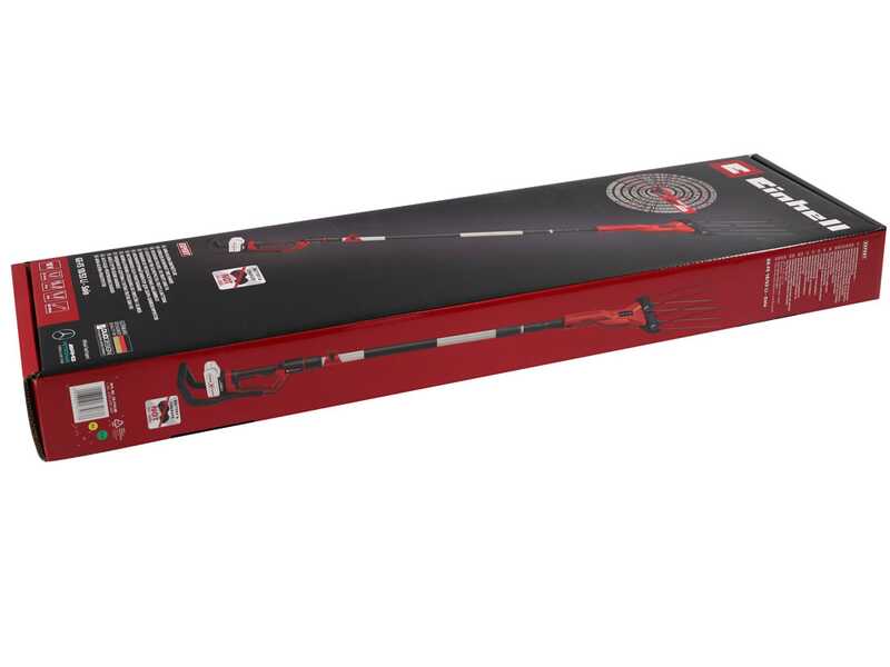 Einhell GE-FS 18/53 - Vareador de aceitunas de bater&iacute;a - P&eacute;rtiga telesc&oacute;pica - 220-310 cm - 18 V 4 Ah