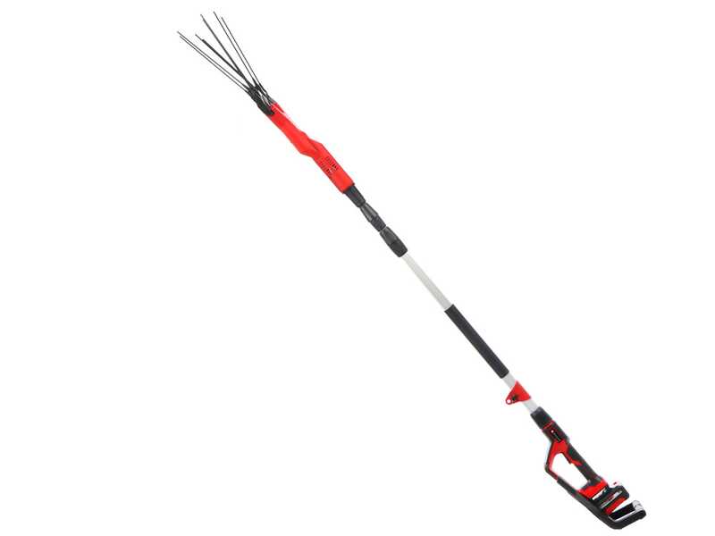 Einhell GE-FS 18/53 - Vareador de aceitunas de bater&iacute;a - P&eacute;rtiga telesc&oacute;pica - 220-310 cm - 18 V 4 Ah