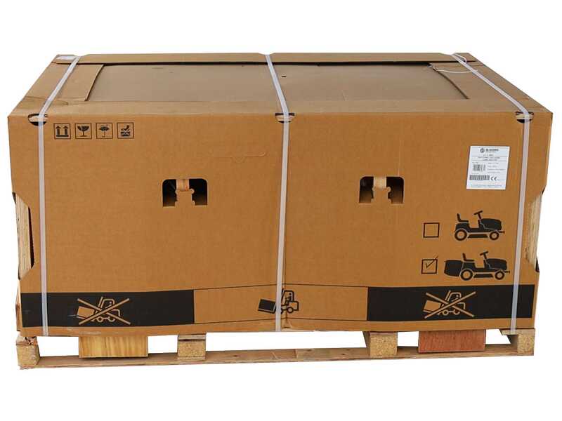 Blue Bird LT C102H TWIN - Tractor cortac&eacute;sped con cambio hidrost&aacute;tico - Recogedor 245 l