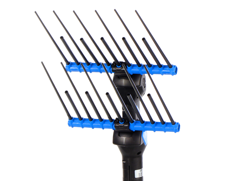 Campagnola Alice STAR 58 PLUS - P&eacute;rtiga de carbono de 245 - 330 cm - Vareador de aceitunas el&eacute;ctrico