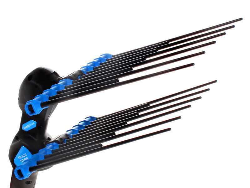 Campagnola Alice STAR ECO - P&eacute;rtiga de carbono de 150-220 cm - Vareador de aceitunas el&eacute;ctrico