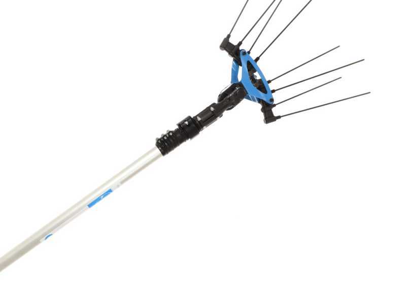 Campagnola Icarus V1 58 - P&eacute;rtiga de aluminio de 185-270 cm - Vareador de aceitunas el&eacute;ctrico
