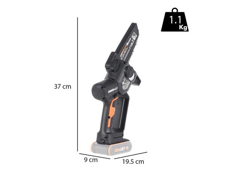 Podadora manual de bater&iacute;a WORX Nitro WG325E.9 - SIN BATER&Iacute;A NI CARGADOR DE BATER&Iacute;AS