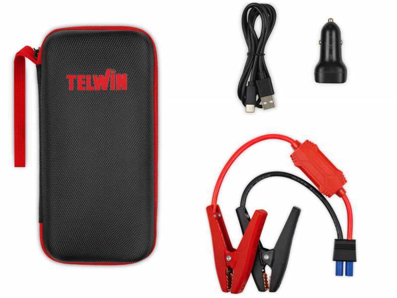 Telwin Drive 1500 - Arrancador port&aacute;til multifunci&oacute;n - power bank