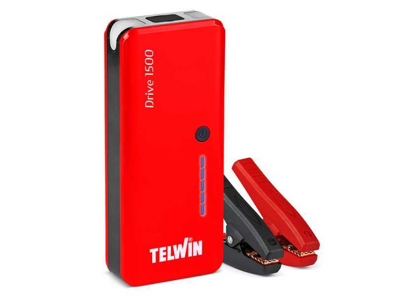 Telwin Drive 1500 - Arrancador port&aacute;til multifunci&oacute;n - power bank