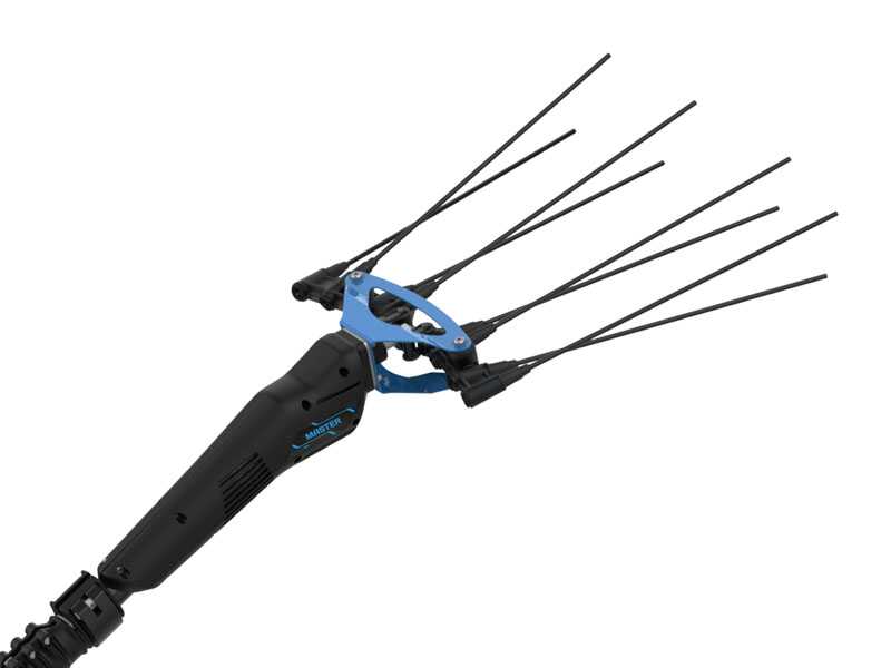 Campagnola Master - P&eacute;rtiga Carbono y Aluminio 185-270 cm - Vareador de aceitunas el&eacute;ctrico de bater&iacute;a