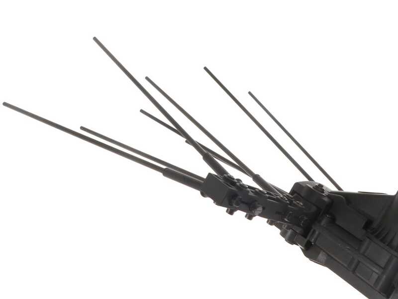 Brumi Ghibli 12V - Vareador de aceitunas el&eacute;ctrico con bater&iacute;a de litio - P&eacute;rtiga de carbono 235/315 cm