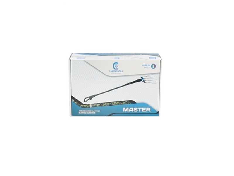 Campagnola Master - P&eacute;rtiga Carbono y Aluminio 150-220 cm - Vareador de aceitunas el&eacute;ctrico de bater&iacute;a
