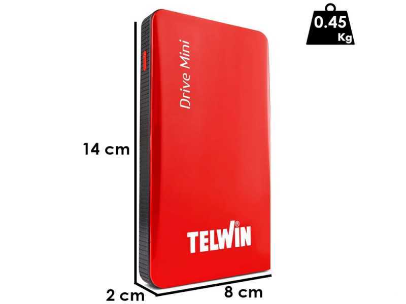 Telwin Drive Mini - Arrancador port&aacute;til multifunci&oacute;n - power bank