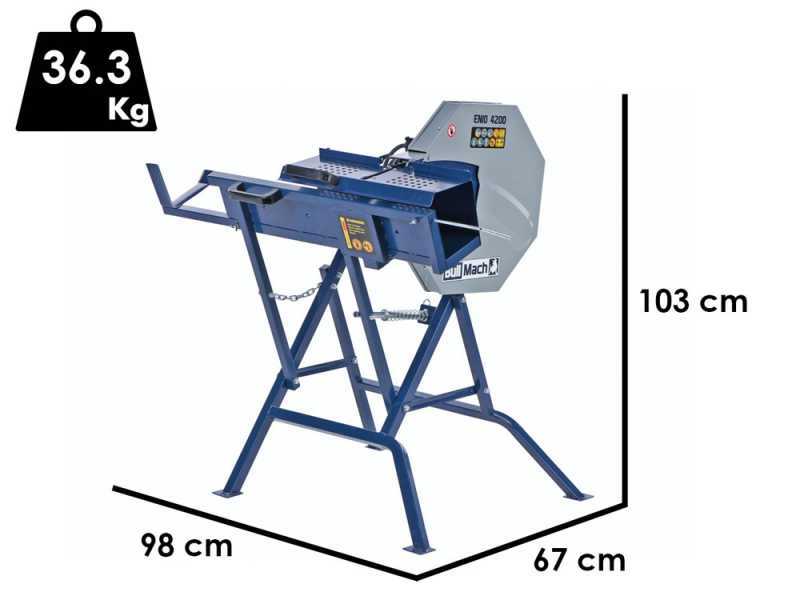 BullMach ENIO 4200 - Banco sierra circular de caballete - monof&aacute;sico