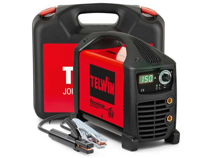 Telwin TECNICA 188 MPGE - Soldadora inverter de electrodo y TIG - 150A