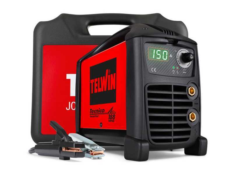 Telwin TECNICA 188 MPGE - Soldadora inverter de electrodo y TIG - 150A