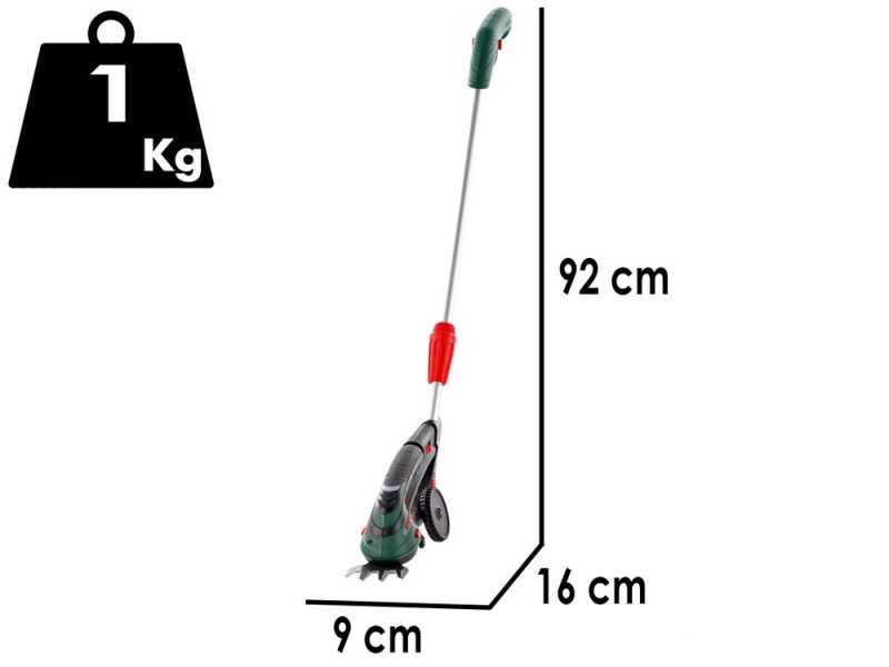 Bosch Isio - Tijera cortac&eacute;sped de bater&iacute;a con p&eacute;rtiga - 3.6V 1.5Ah