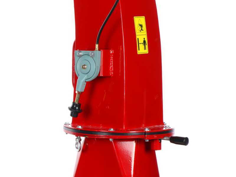 GeoTech-Pro WS52R - Biotrituradora para tractor - Con rodillos de arrastre con control hidr&aacute;ulico