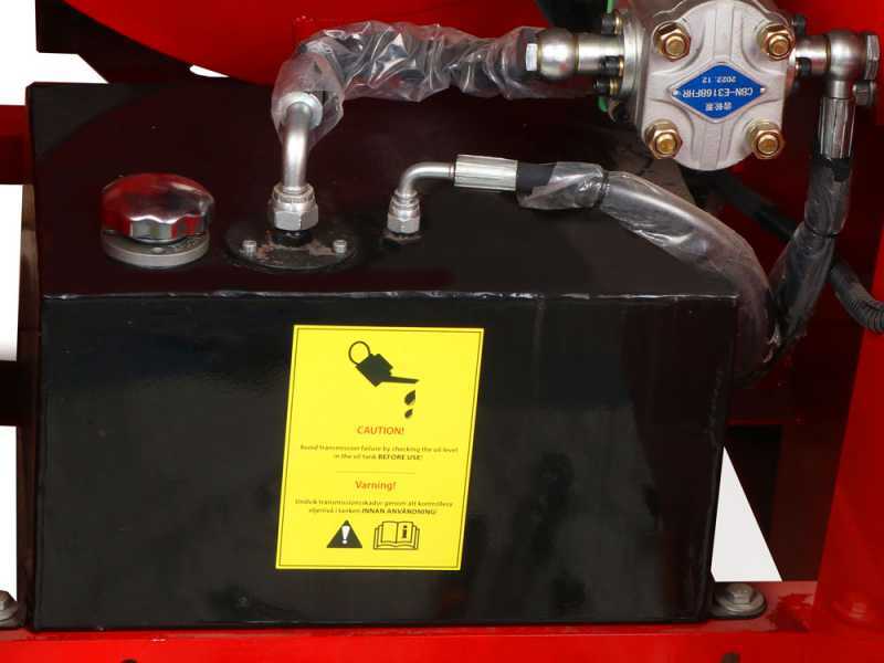 GeoTech-Pro WS52R - Biotrituradora para tractor - Con rodillos de arrastre con control hidr&aacute;ulico