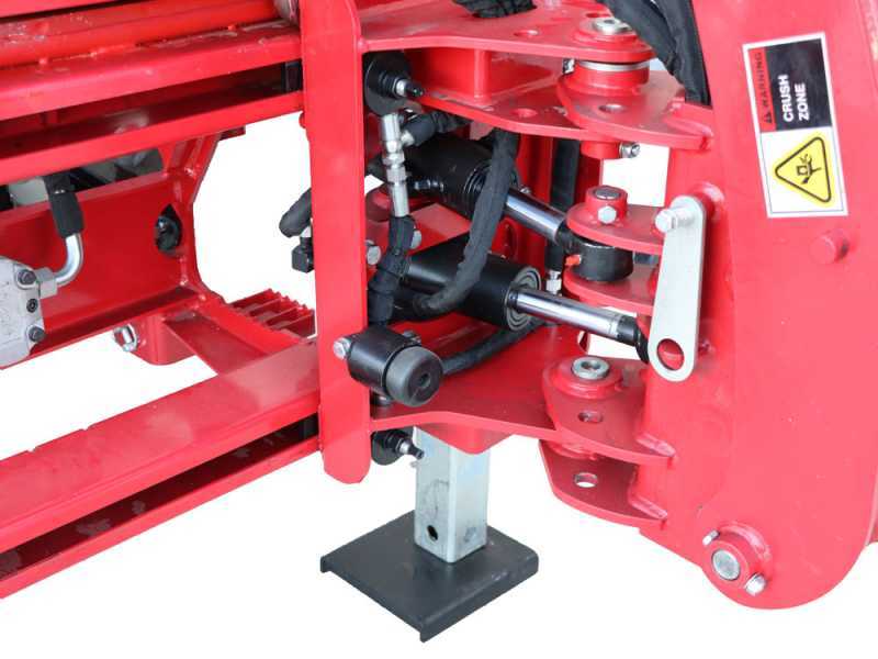 GeoTech-Pro BHS 225 - Retroexcavadora para tractor con desplazamiento lateral