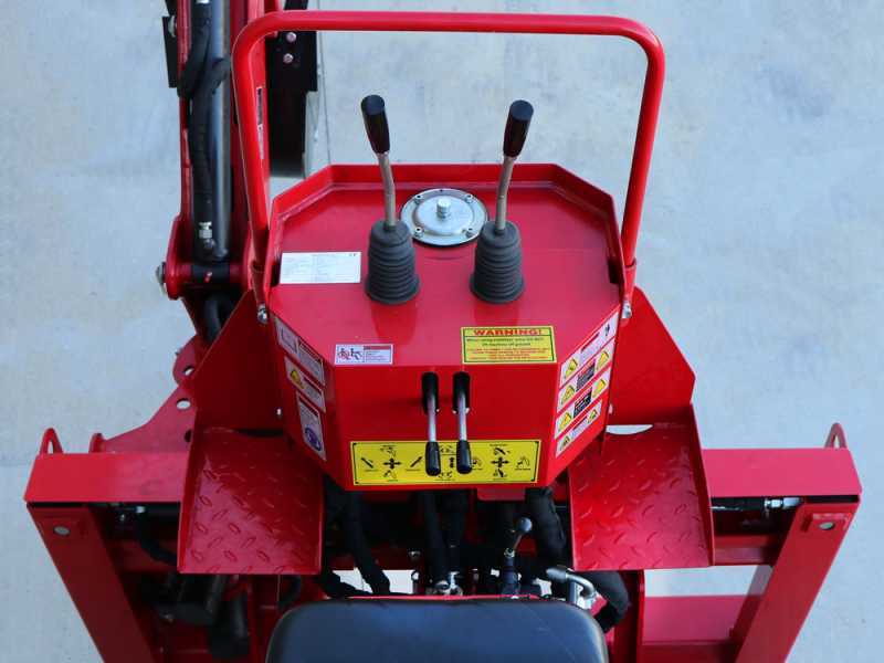 GeoTech-Pro BHS 225 - Retroexcavadora para tractor con desplazamiento lateral