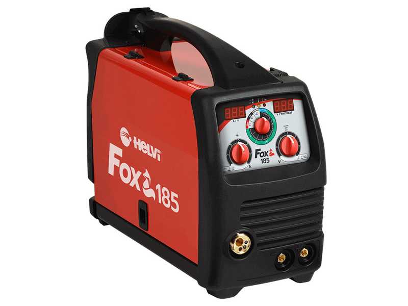 Helvi Fox185 flex-line - Soldadora inverter de hilo - MIG-MMA-TIG - GAS/NO GAS