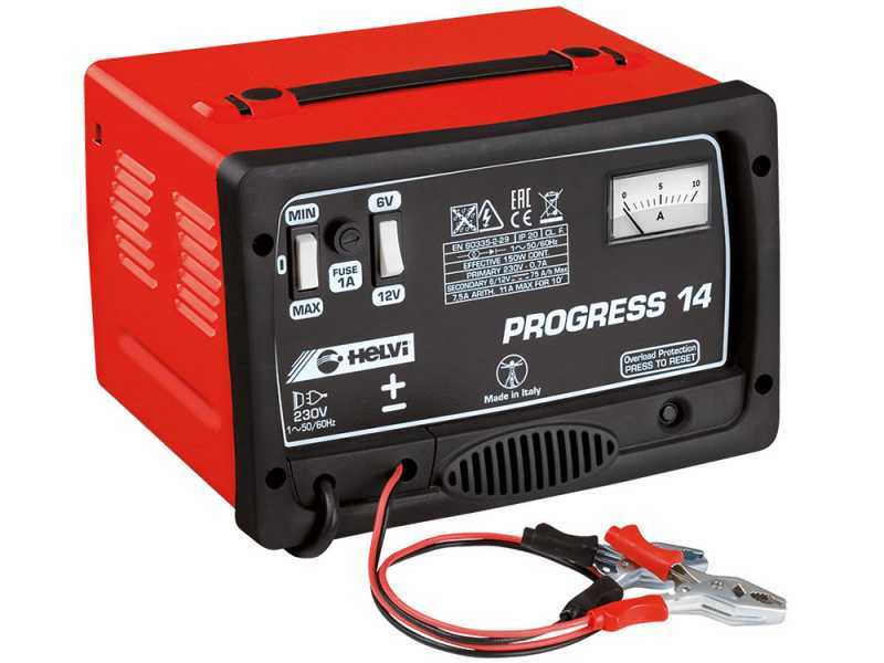 Helvi Progress 14 - Cargador de bater&iacute;as - Bater&iacute;as wet tensi&oacute;n 6/12V - monof&aacute;sico