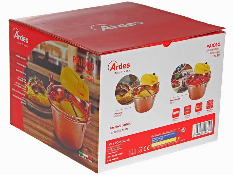 Ardes AR2480 - Caldero el&eacute;ctrico de cobre - 3,5L - 15W