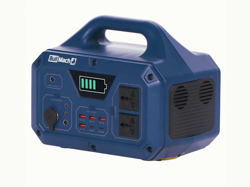 BullMach Elektron 500 - Acumulador de energ&iacute;a port&aacute;til - 500W/499.5Wh 3.7V